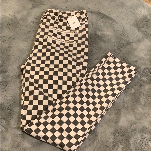 Checkered skinny jeans - Picture 1 of 3